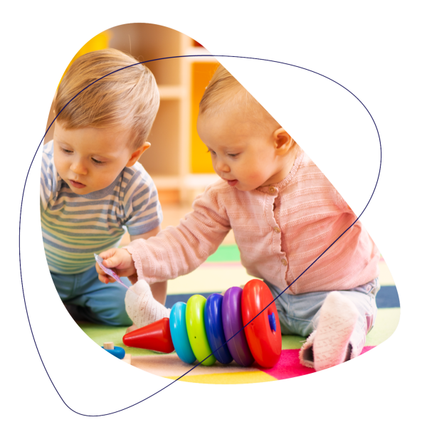kinderen in kinderopvang