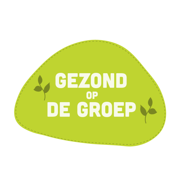 logo gezond op de groep