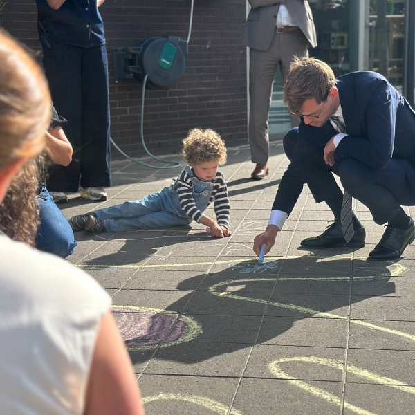 Jurgen Nobel start actie Krijt voor Kracht