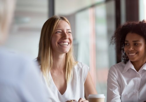 Vrouwen in werkoverleg