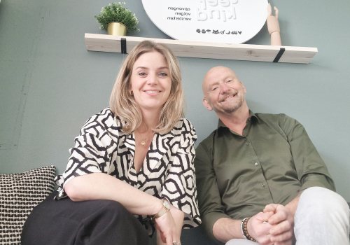 Foto van Sigrid Geurts en Jos Smeets van kinderopvangorganisatie Leef Kind