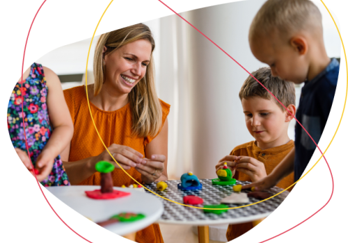 zij-instromer met kinderen