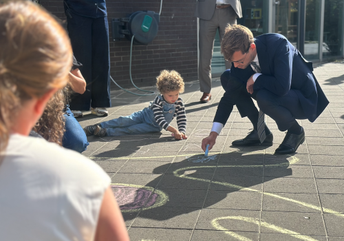 Jurgen Nobel start actie Krijt voor Kracht