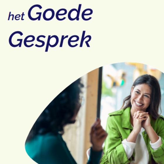 Omslag Handleiding het Goede Gesprek in kinderopvang