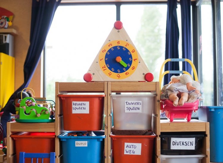opruimen in kinderopvang