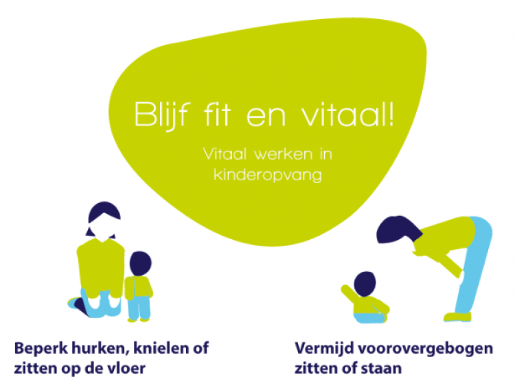 Oefening en tips om fit en vitaal te werken in kinderopvang