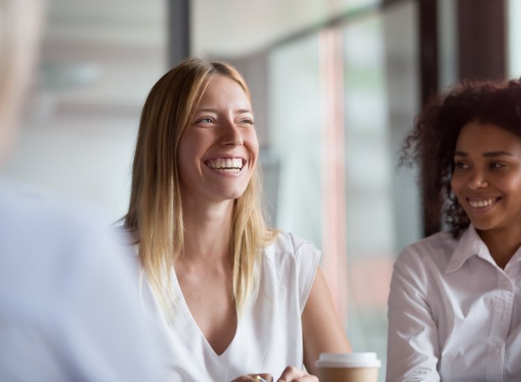 Vrouwen in werkoverleg