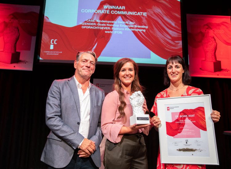 Uitreiking communicatieprijs De Bonk