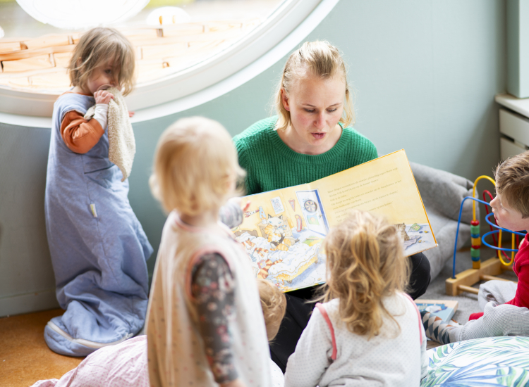 Voorlezen op kinderopvang
