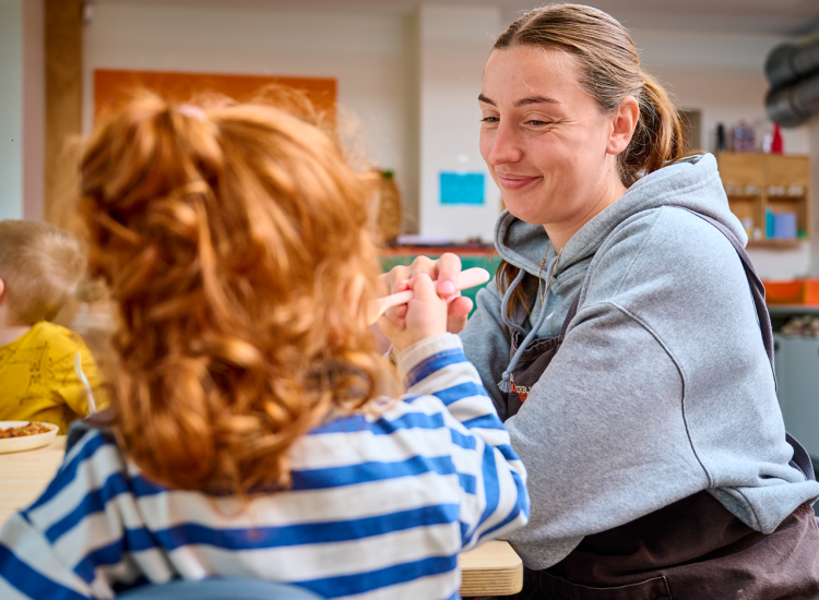 Gastouder met peuter