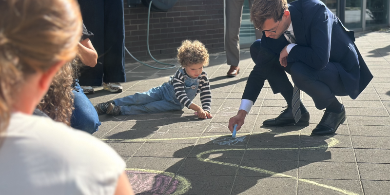 Jurgen Nobel start actie Krijt voor Kracht