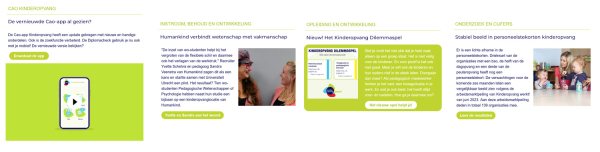 voorbeeld nieuwsbrief Kinderopvang werkt! september 2023